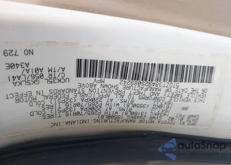 2002 Toyota Sequoia Limited V8 z USA, uszkodzony, nr VIN 5TDZT38A92S089242